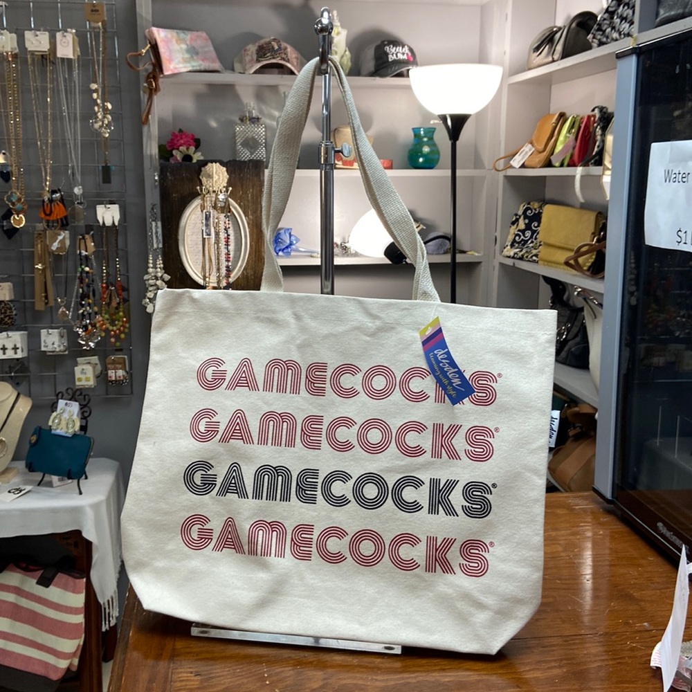 Gamecock Canvas Tote - Picture 1 of 6
